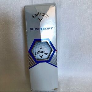 Callaway Supersoft Golf Balls white new in box